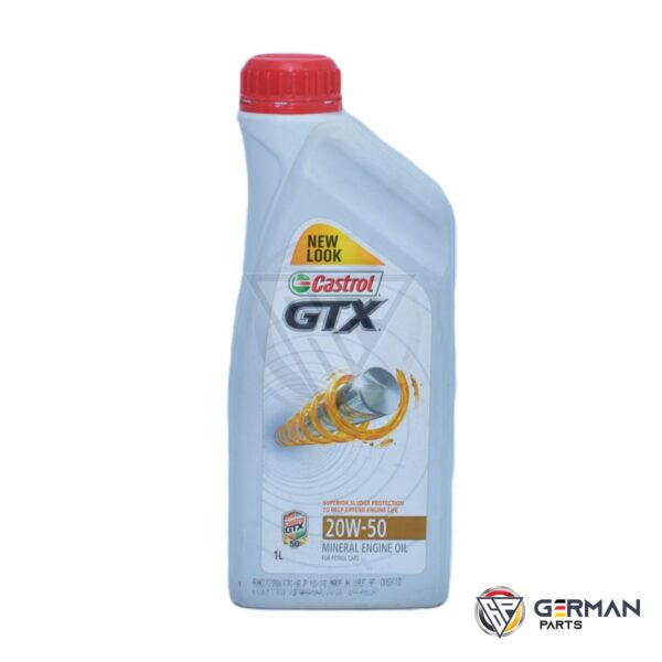 CASTROL ENGINE OIL-GTX-20W50-1LTR